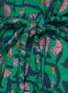 细节 - 点击放大 - RHODE RESORT - ELLA编绳腰带花卉图案褶裥纯棉连衣裙