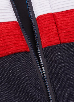  - ROSSIGNOL - PALMARES拼接设计条纹夹棉功能连帽夹克
