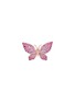 首图 - 点击放大 - SARAH ZHUANG - 粉色蓝宝石18k玫瑰金蝴蝶造型戒指