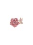 首图 - 点击放大 - SARAH ZHUANG - 可拆式粉色蓝宝石钻石18K玫瑰金玫瑰蝴蝶造型戒指