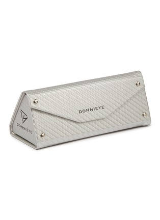 细节 - 点击放大 - DONNIEYE - DIVINE板材拼接金属飞行员太阳眼镜