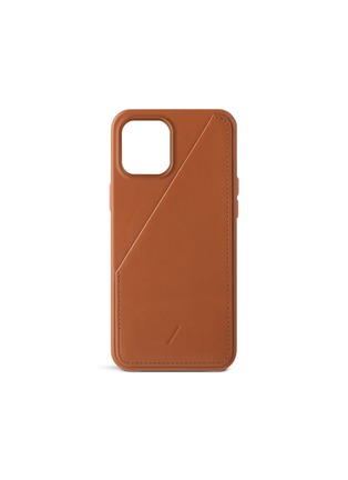 首图 - 点击放大 - NATIVE UNION - CLIC CARD真皮卡套手机壳（棕色）－iPhone 12 Pro Max