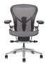 首图 –点击放大 - HERMAN MILLER - AERON 人体工学座椅 - 黑色