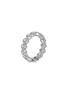 首图 - 点击放大 - ROBERTO COIN - Roman Barocco钻石红宝石18k白金扭结镂空菱形戒指