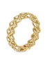 首图 - 点击放大 - ROBERTO COIN - Roman Barocco钻石红宝石18k金扭结镂空菱形戒指