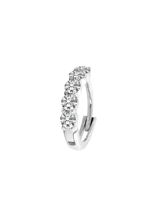细节 –点击放大 - GENTLE DIAMONDS - CELIA培育钻石9k白金圆环单只耳环