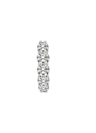 首图 –点击放大 - GENTLE DIAMONDS - CELIA培育钻石9k白金圆环单只耳环