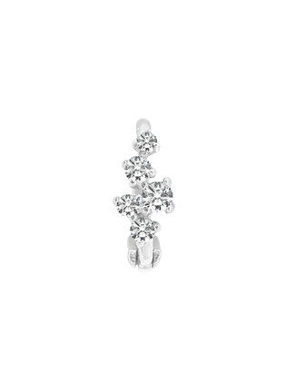 首图 –点击放大 - GENTLE DIAMONDS - MIKI培育钻石9k白金单只耳环