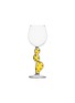 首图 –点击放大 - ICHENDORF MILANO - Deset Plants拼色仙人掌造型手柄玻璃红酒杯－黄色