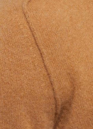 细节 - 点击放大 - BOTTEGA VENETA - 纯色羊绒针织衫