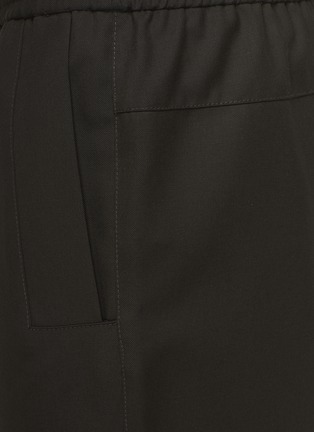 细节 - 点击放大 - 3.1 PHILLIP LIM - 松紧裤腰混羊毛休闲裤