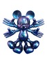 首图 –点击放大 - LANE CRAWFORD - Snow Angel限量版米老鼠雕塑－蓝色（30cm)