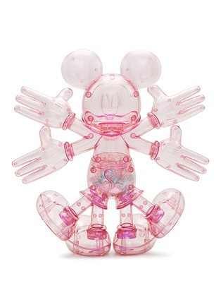 细节 –点击放大 - LANE CRAWFORD - Snow Angel限量版米老鼠雕塑－透明粉色（30cm)