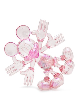 细节 –点击放大 - LANE CRAWFORD - Snow Angel限量版米老鼠雕塑－透明粉色（30cm)