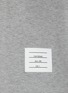  - THOM BROWNE - 拼色条纹布饰点缀纯棉长袖T恤