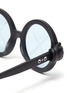 细节 - 点击放大 - SONS + DAUGHTERS - X KAWS儿童款板材圆框太阳眼镜