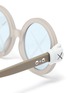 细节 - 点击放大 - SONS + DAUGHTERS - X KAWS儿童款板材圆框太阳眼镜