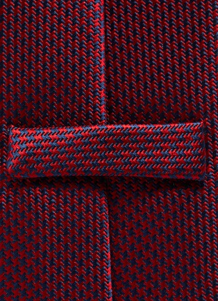 细节 - 点击放大 - STEFANOBIGI MILANO - 拼色真丝领带