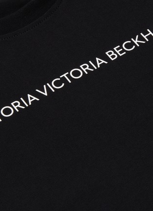  - VICTORIA, VICTORIA BECKHAM - 拼色logoT恤