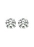首图 - 点击放大 - GENTLE DIAMONDS - FOUR PRONG培育钻石18k白金耳钉