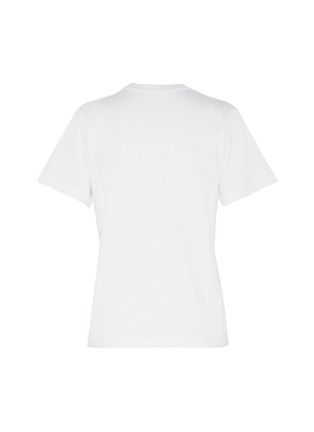 模特儿示范图 - 点击放大 - ALAÏA - 倒置logo纯棉T恤
