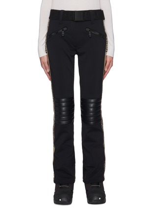 首图 - 点击放大 - GOLDBERGH - ROCKY腰带金属丝线logo侧条纹修身功能滑雪裤