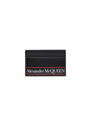 首图 - 点击放大 - ALEXANDER MCQUEEN - Selvedge拼色品牌名称真皮卡片套