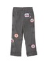  - THOM BROWNE - x Lane Crawford磨破手工拼贴羊毛西服套装