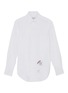 首图 - 点击放大 - THOM BROWNE - x Lane Crawford品牌名称拼贴纯棉衬衫