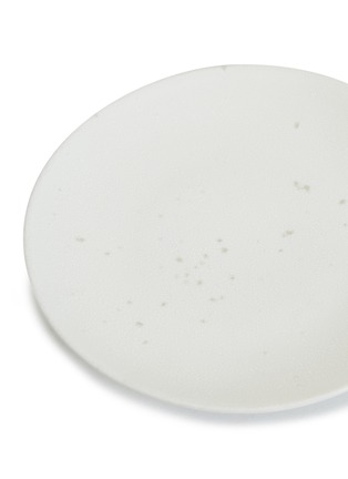 细节 –点击放大 - L'OBJET - Terra陶瓷面包奶油盘 - 白色