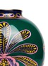 细节 –点击放大 - LA DOUBLEJ - X ANCAP中号抽象菠萝图案陶瓷花瓶