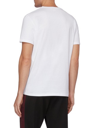 背面 - 点击放大 - ALEXANDER MCQUEEN - 品牌名称骷髅头纯棉T恤