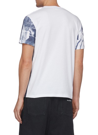 背面 - 点击放大 - ALEXANDER MCQUEEN - 抽象图案纯棉T恤