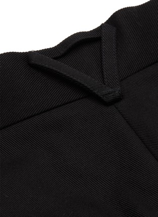  - BOTTEGA VENETA - 纯棉斜纹布阔腿裤