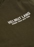  - HELMUT LANG - logo搭带纯棉连帽卫衣