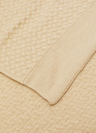 细节 - 点击放大 - JOVENS - 几何纹理羊绒针织围巾