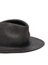 细节 - 点击放大 - MAISON MICHEL - ANDRE拼色LOGO帽带编织宽檐帽