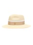 首图 - 点击放大 - MAISON MICHEL - HENRIETTA拼色条纹帽带编织汉麻宽檐帽