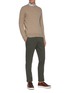 模特儿示范图 - 点击放大 - TRUNK - WELBECK修身棉质长裤