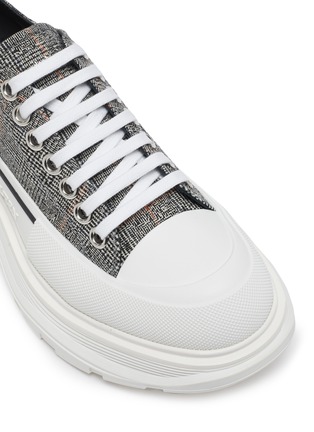 细节 - 点击放大 - ALEXANDER MCQUEEN - TREAD SLICK拼色厚底运动鞋