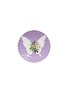 首图 –点击放大 - YATO - 大号手绘蝴蝶图案陶瓷餐盘 - 紫色