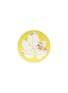 首图 –点击放大 - YATO - 小号手绘楤木叶图案陶瓷餐盘 - 黄色