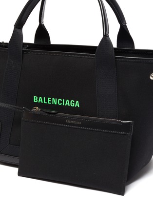  - BALENCIAGA - CABAS纯棉帆布托特包