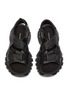 细节 - 点击放大 - BALENCIAGA - 镂空搭叠凉鞋