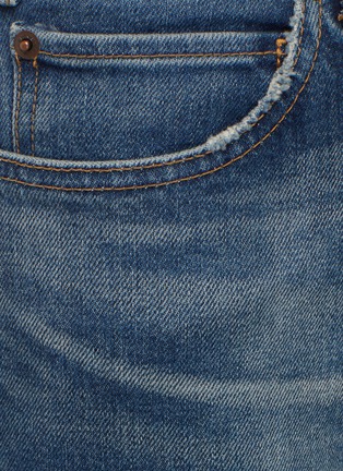 细节 - 点击放大 - CELINE - 水洗修身棉质牛仔裤