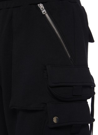  - AMIRI - 搭带拼贴口袋纯棉工装短裤