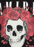  - AMIRI - 品牌名称玫瑰骷髅图案纯棉T恤