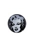 首图 –点击放大 - LIGNE BLANCHE - Marilyn拼色玛丽莲梦露图案利摩日瓷盘－黑色