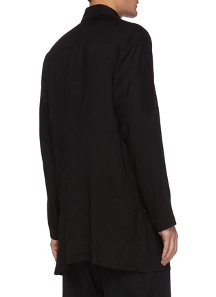 背面 - 点击放大 - YOHJI YAMAMOTO - 钮扣衬衫