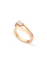 首图 - 点击放大 - REPOSSI - Serti Inversé' diamond 18k rose gold ring
